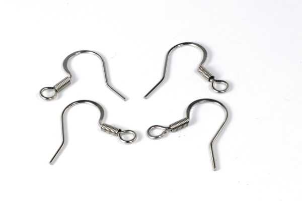 Ohrhaken, Edelstahl, 17x19mm