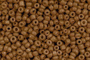 Ponybeads, rund, Sierra Brown II, 15 gr., 2mm, 12/0