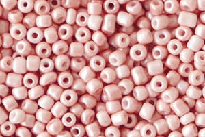 Rocailles, rund, Vintage Pink II, 15 gr., 2mm, 12/0