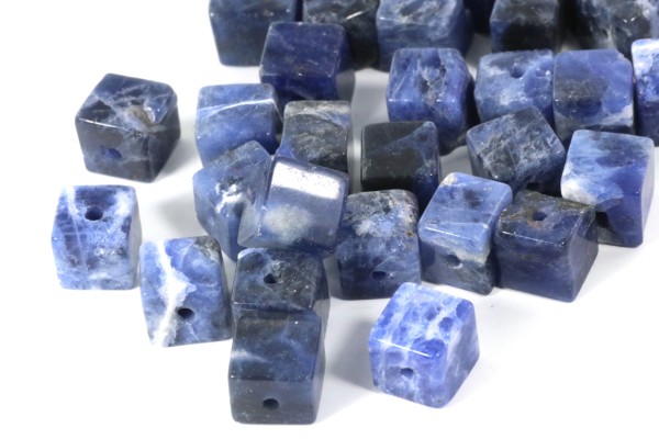 Sodalith, Würfel, 6x6mm