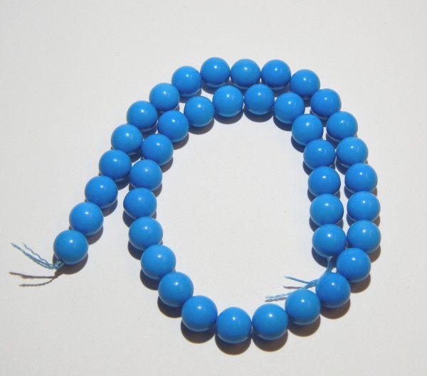 Türkis Perlen, 10mm