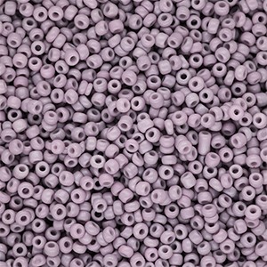 Rocailles Glasperlen Dusty Mauve Purple rund 2 mm 12/0 – 15 g