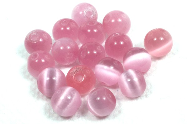 Cateye Kugel, Fuchsia, 6mm