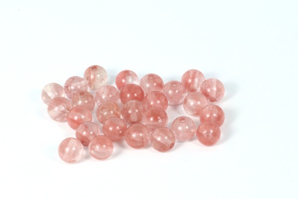 Cherry Quartz, Kugel, 6mm