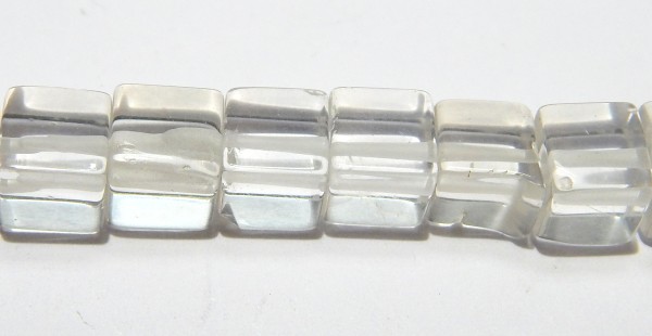 Bergkristall, Würfel, klar, 6x6mm