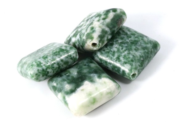 Baumachat, Quadrat, diagonal gebohrt, 14mm