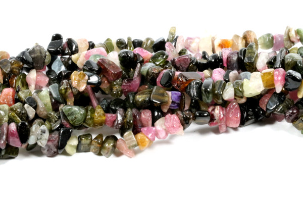 Turmalin, Splitterstrang, mehrfarbig