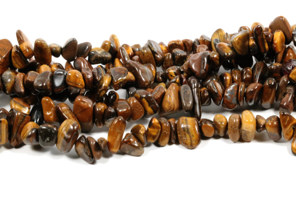 Tigerauge, Splitter, Braun, 50 Stück