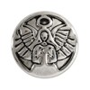 Mini Schmuckdruckknopf, Engel mit Flügeln, 12mm