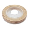 Macraméband, Beige, ca. 0,5mm, ca. 10 Meter Rolle
