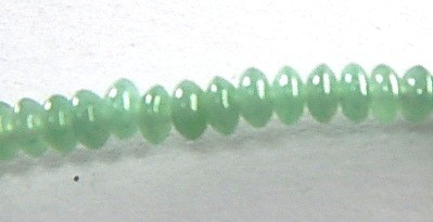 Aventurin, Grün, Linsen, 6mm