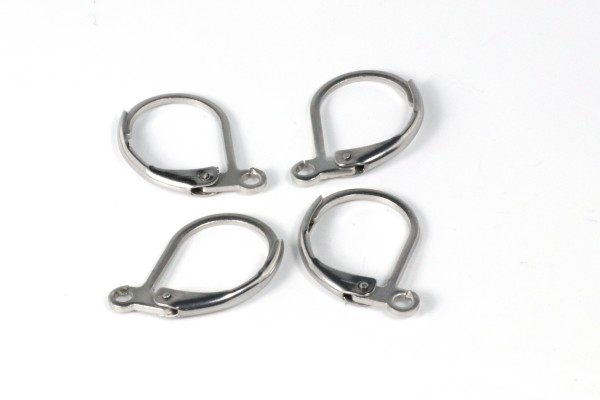 Klappbrisuren, Edelstahl, 14.5x11mm