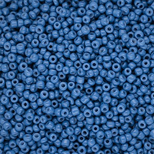 Rocailles Glasperlen Blau rund 2 mm 12/0 – 15 g