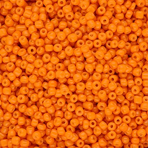 Glas-Rocailles Orange rund 2 mm 12/0 – 15 g