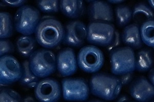 Ponybeads, rund, Galaxy Blue, 15gr., 4mm, 6/0
