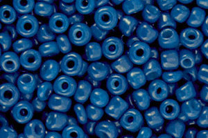 Rocailles, Patriot Blue, rund, 15gr., 3mm, 8/0