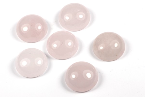 Cabochon, Rosenquarz, 10mm