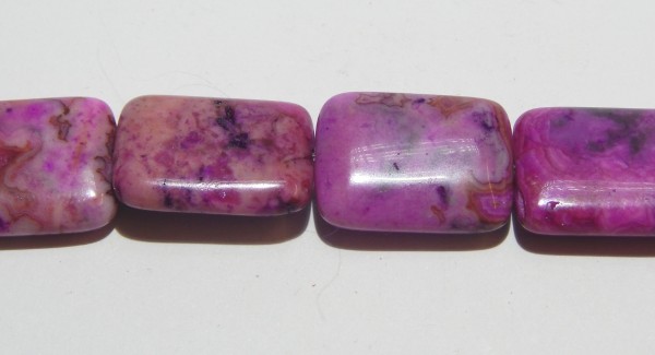 Crazy Achat, Rechteck, 20x15x5mm