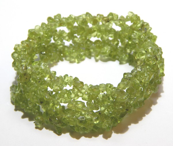 Peridot, Splitterstrang, Hellgrün