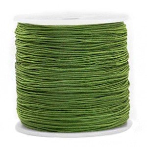 Macramé Band, Jungle Green, 0.8mm
