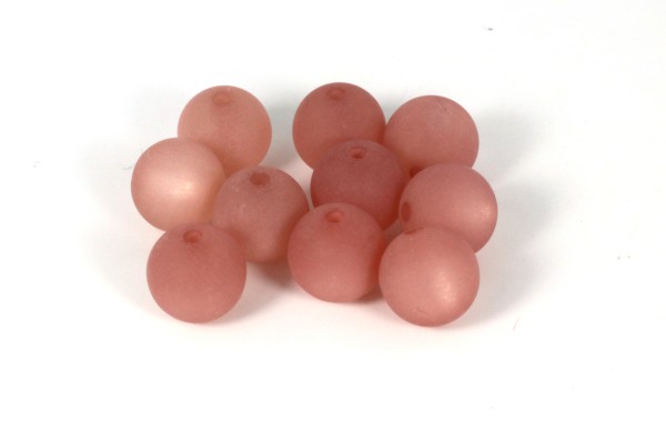 Polaris Perlen, matt, Pflaume, 10mm