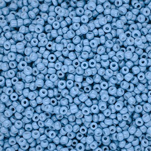 Glas-Rocailles Light Blue II rund 2 mm 12/0 – 15 g