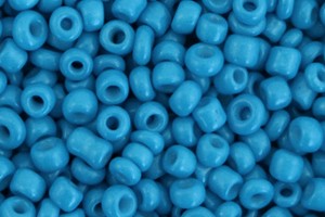 Rocailles, Palace Blue, rund, 15gr., 3mm, 8/0