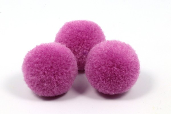Flusenball, rund, Rose Purple, 20 mm