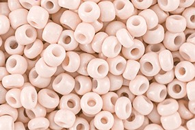 Glas-Rocailles 2 mm – Peach Beige, rund, 15 g