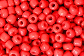 Samenperlen, Amaranth Red, rund, 15gr., 3mm, 8/0