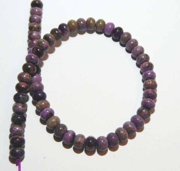 Crazy Achat, Rondelle, 10x8mm