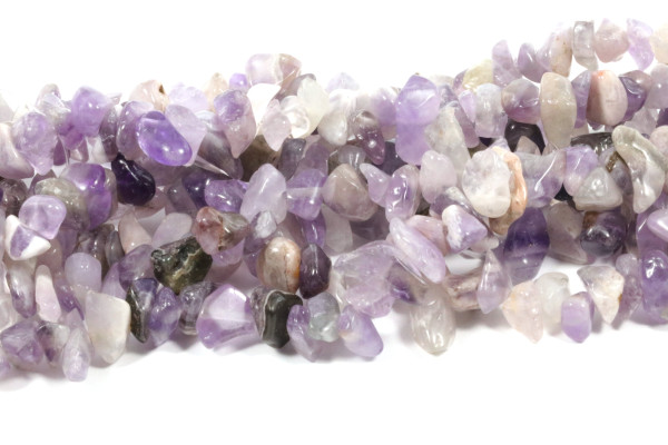 Amethyst, Edelsteinsplitter, Lila, 50 Stück