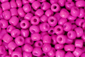 Saatperlen, Magenta Purple, rund, 15gr., 3mm, 8/0