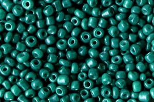 Rocailles, rund, Pine Green, 15 gr., 2mm, 12/0