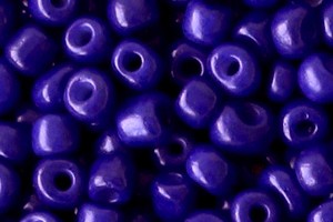 Rocailles, rund, Admiral Blue, 15gr., 4mm, 6/0