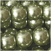 Perlen zur Schmuckherstellung, Olive, 8mm