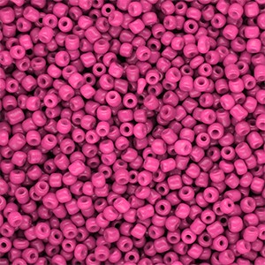 Rocailles Glasperlen Hot Pink 2 mm 12/0 rund – 15 g