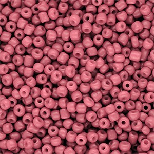 Salmon Pink Glas-Rocailles rund 3 mm – Saatperlen für Schmuckideen, 15 g