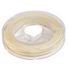 Macraméband, Creme, ca. 0,5mm, ca. 14 Meter Rolle