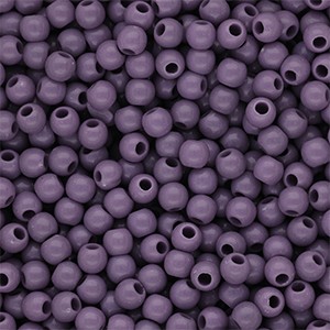 Acrylperlen 6mm Perlviolett rund & glänzend