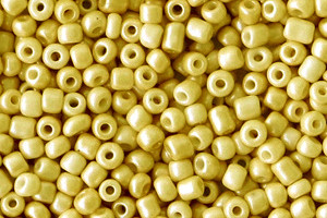 Miniperlen, rund, Mustard Yellow, 15 gr., 2mm, 12/0