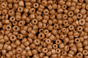 Seed Beads, rund, Honeycomb Brown, 15 gr., 2mm, 12/0